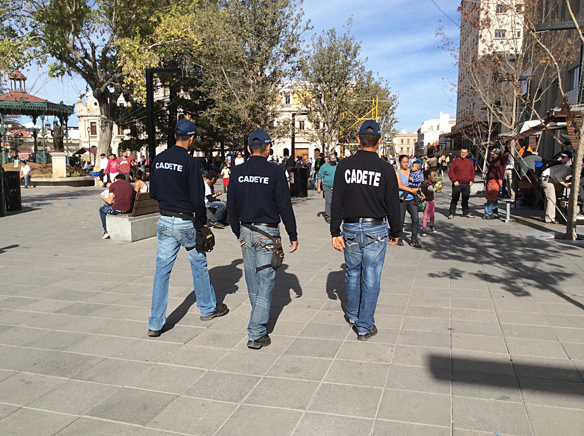 Hay vigilancia por cadetes de la academia 